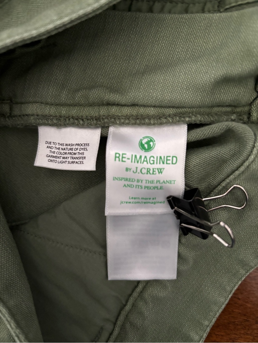 NWOT. J Crew straight cropped pants. - Picture 5 of 10